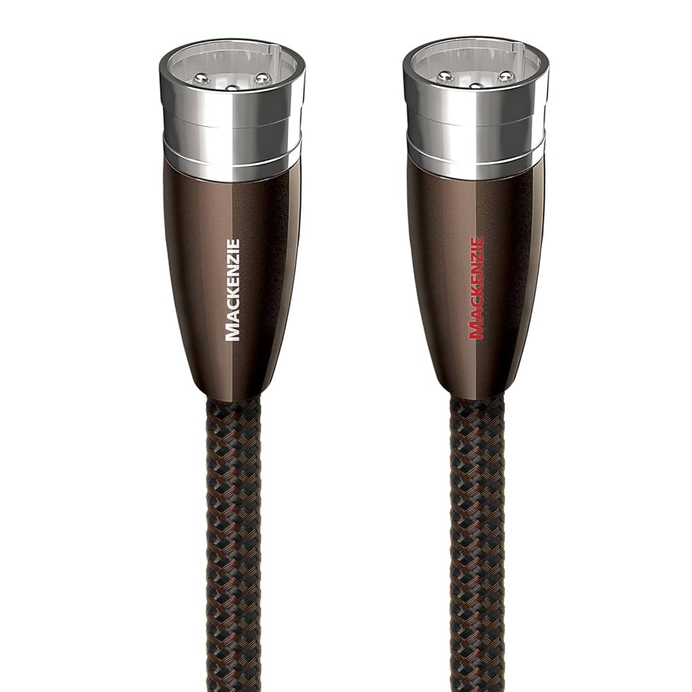 Amazon.com: AudioQuest 0.5m Mackenzie XLR Audio Cable 0.5 m